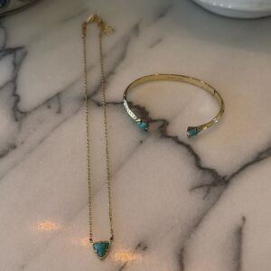 Kendra Scott necklaces and bracelet